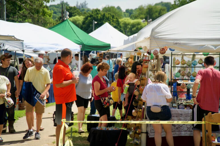 Salt Fork Arts & Crafts Festival Cambridge Ohio Guernsey County