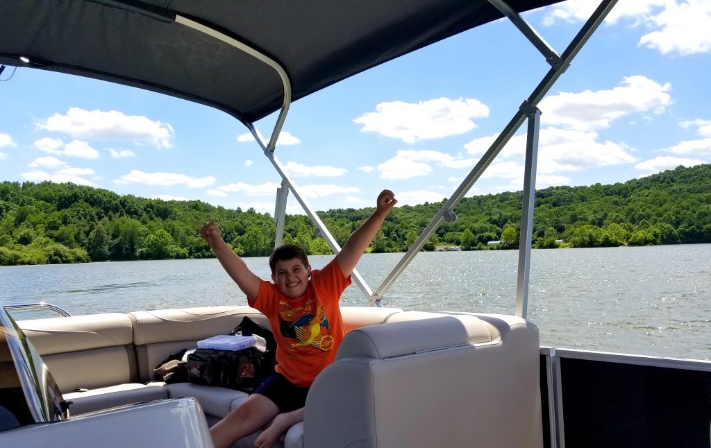 Boating on Salt Fork