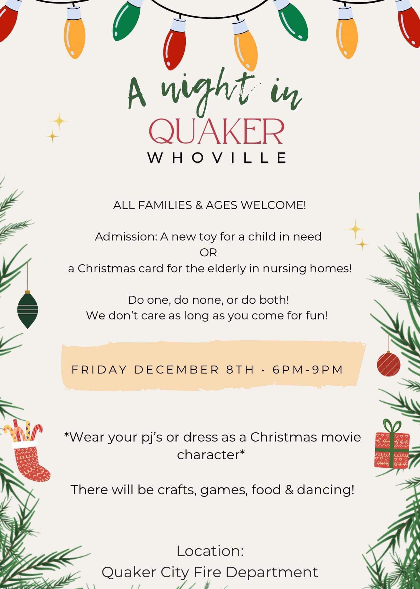 A Night in Quaker Whoville Cambridge Ohio Guernsey County